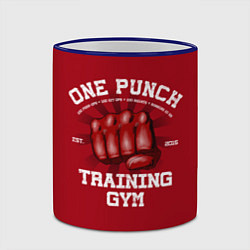 Кружка 3D One Punch Gym, цвет: 3D-синий кант — фото 2
