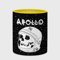 Кружка 3D Apollo, цвет: 3D-белый + желтый — фото 2