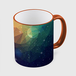 Кружка цветная Polygon Star
