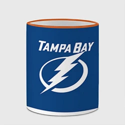 Кружка 3D Tampa Bay: Vasilevskiy, цвет: 3D-оранжевый кант — фото 2