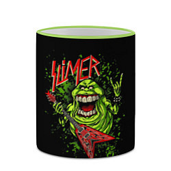 Кружка 3D Slayer Slimer, цвет: 3D-светло-зеленый кант — фото 2
