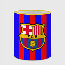 Кружка 3D Barca FCB Club, цвет: 3D-желтый кант — фото 2