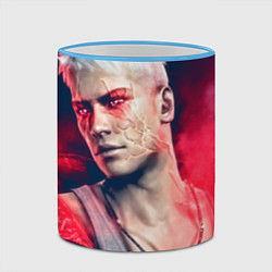 Кружка 3D DmC: Devil May Cry, цвет: 3D-небесно-голубой кант — фото 2