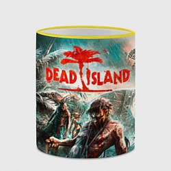 Кружка 3D Dead Island, цвет: 3D-желтый кант — фото 2