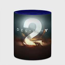 Кружка 3D Destiny 2, цвет: 3D-белый + синий — фото 2