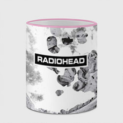 Кружка 3D Radiohead Abstraction, цвет: 3D-розовый кант — фото 2