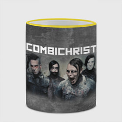 Кружка 3D Combichrist, цвет: 3D-желтый кант — фото 2