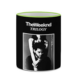 Кружка 3D The Weeknd: Trilogy, цвет: 3D-светло-зеленый кант — фото 2