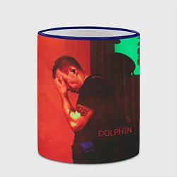 Кружка 3D Dolphin Pain, цвет: 3D-синий кант — фото 2