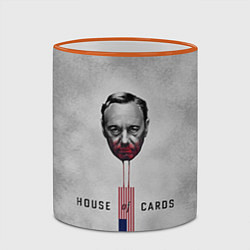 Кружка 3D House of Cards, цвет: 3D-оранжевый кант — фото 2