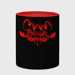 Кружка 3D Dethklok, цвет: 3D-белый + красный — фото 2