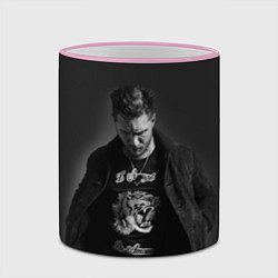 Кружка 3D Tom Hardy, цвет: 3D-розовый кант — фото 2