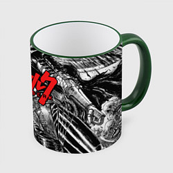 Кружка 3D Berserk, цвет: 3D-зеленый кант