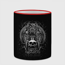 Кружка 3D Amon Amarth: Deity, цвет: 3D-красный кант — фото 2