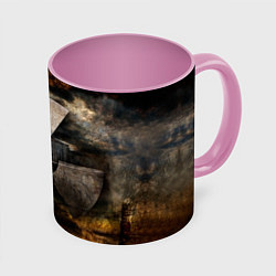 Кружка 3D STALKER: Nuclear, цвет: 3D-белый + розовый