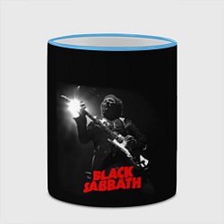 Кружка 3D Black Sabbath, цвет: 3D-небесно-голубой кант — фото 2