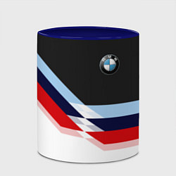 Кружка 3D BMW M SPORT, цвет: 3D-белый + синий — фото 2