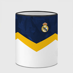 Кружка 3D Real Madrid FC: Sport, цвет: 3D-черный кант — фото 2