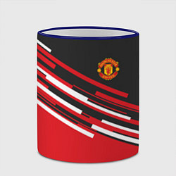 Кружка 3D Man UTD FC: Sport Line 2018, цвет: 3D-синий кант — фото 2