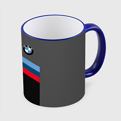 Кружка 3D BMW БМВ, цвет: 3D-синий кант