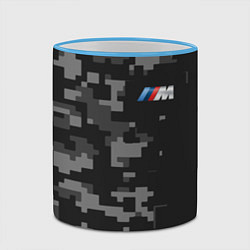 Кружка 3D BMW БМВ, цвет: 3D-небесно-голубой кант — фото 2