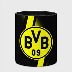 Кружка 3D FC Borussia Dortmund: Storm, цвет: 3D-белый + черный — фото 2