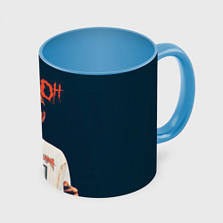 Кружка 3D Pharaoh, цвет: 3D-белый + небесно-голубой