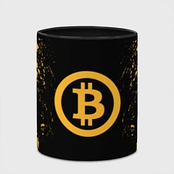 Кружка 3D Bitcoin Master, цвет: 3D-белый + черный — фото 2