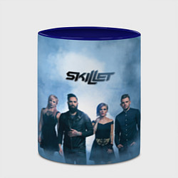 Кружка 3D Skillet: Smoke, цвет: 3D-белый + синий — фото 2