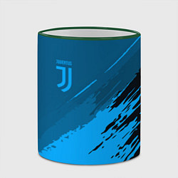 Кружка 3D FC Juventus: Blue Original, цвет: 3D-зеленый кант — фото 2