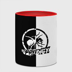 Кружка 3D The Prodigy B&W, цвет: 3D-белый + красный — фото 2