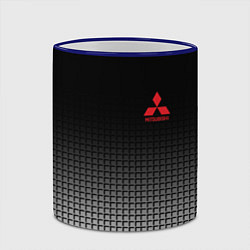 Кружка 3D MITSUBISHI SPORT, цвет: 3D-синий кант — фото 2