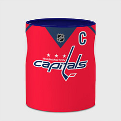 Кружка 3D Washington Capitals: Ovechkin Red, цвет: 3D-белый + синий — фото 2