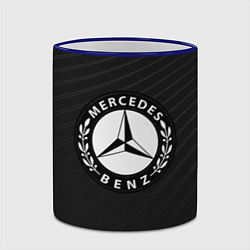 Кружка 3D Mercedes-Benz, цвет: 3D-синий кант — фото 2