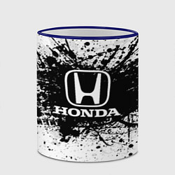 Кружка 3D Honda: Black Spray, цвет: 3D-синий кант — фото 2