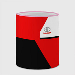 Кружка 3D Toyota Sport, цвет: 3D-розовый кант — фото 2