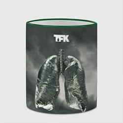 Кружка 3D TFK Exhale, цвет: 3D-зеленый кант — фото 2