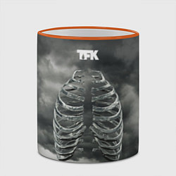 Кружка 3D TFK Born Again, цвет: 3D-оранжевый кант — фото 2