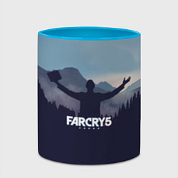 Кружка 3D Far Cry 5: Ave Joseph, цвет: 3D-белый + небесно-голубой — фото 2