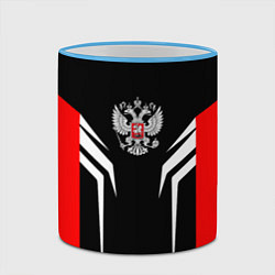 Кружка 3D Russia: Sport Line, цвет: 3D-небесно-голубой кант — фото 2