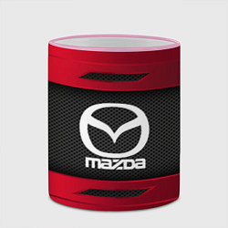 Кружка 3D Mazda Sport, цвет: 3D-розовый кант — фото 2