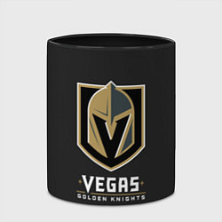 Кружка 3D Vegas: Golden Knights, цвет: 3D-белый + черный — фото 2