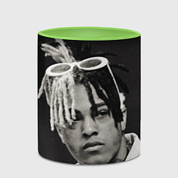 Кружка 3D XXXTentacion, цвет: 3D-белый + светло-зеленый — фото 2