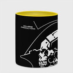 Кружка 3D Ludens Kojima Productions, цвет: 3D-белый + желтый — фото 2