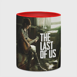 Кружка 3D The Last of Us: Guitar Music, цвет: 3D-белый + красный — фото 2