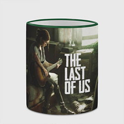 Кружка 3D The Last of Us: Guitar Music, цвет: 3D-зеленый кант — фото 2