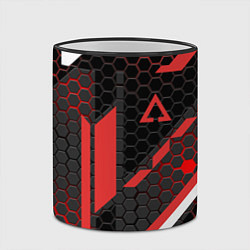 Кружка 3D CS:GO CYREX CARBON, цвет: 3D-черный кант — фото 2