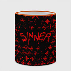 Кружка 3D Far Cry 5: Sinner, цвет: 3D-оранжевый кант — фото 2