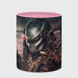 Кружка 3D Merciless Predator, цвет: 3D-белый + розовый — фото 2