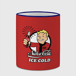 Кружка 3D Nuka Cola: Ice Cold, цвет: 3D-синий кант — фото 2